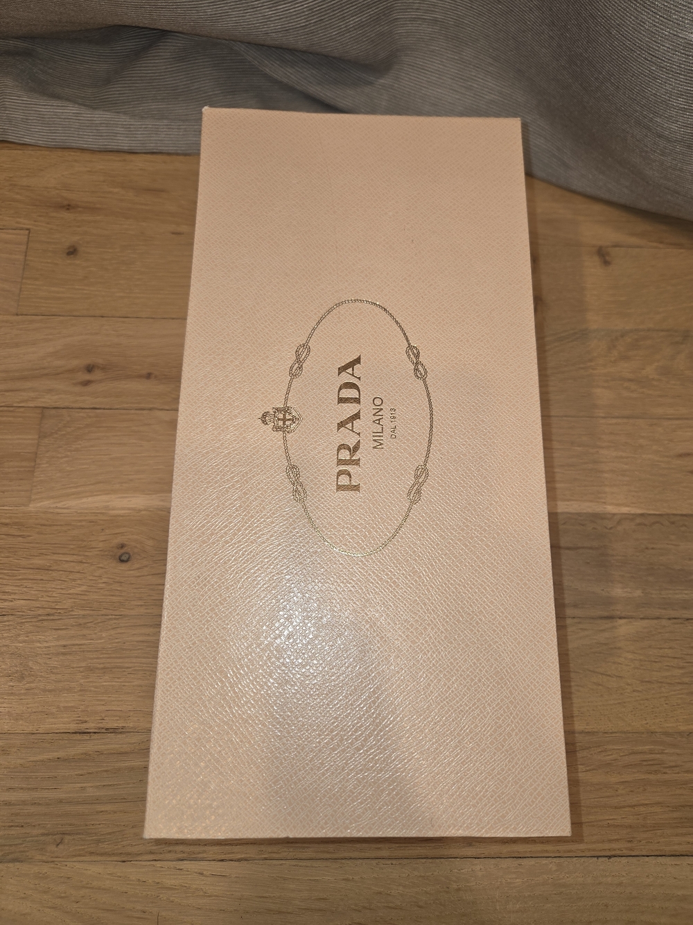 Prada Cream White Beige Patent Leather Bow Ballet Flats Gold Logo Hardware EU 41 - Picture 7 of 11